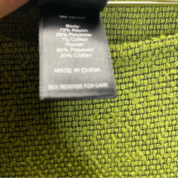 Ali Miles Vibrant Green Textured Tunic with Pocket - Picture 4 of 6